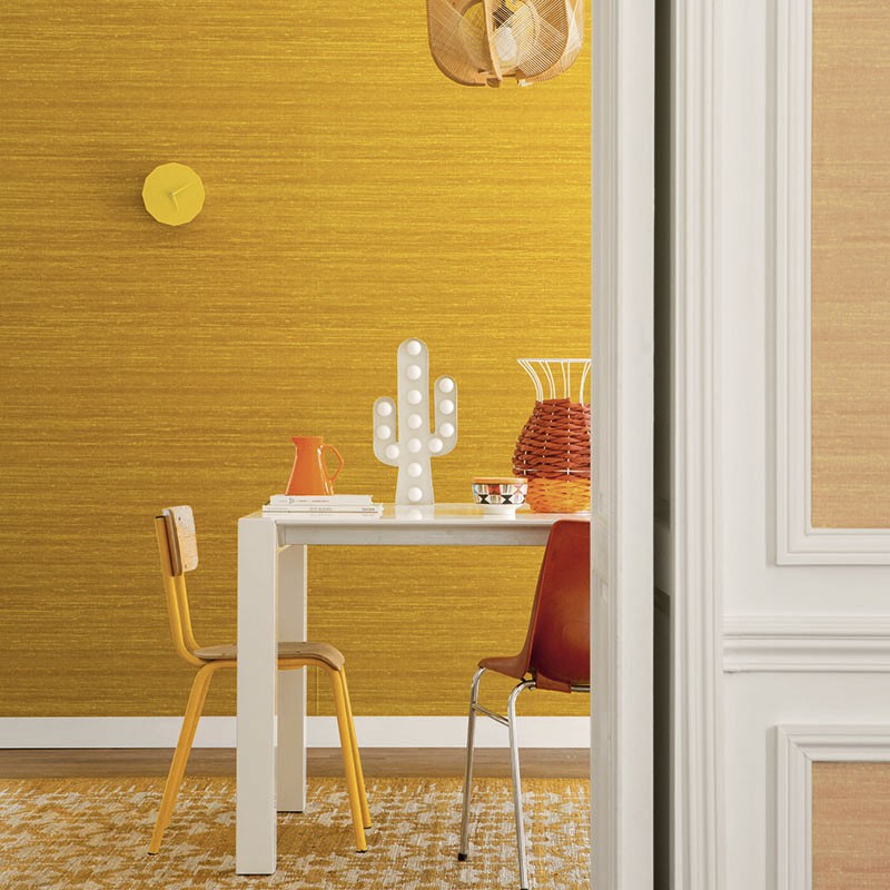 Papel pintado Élitis Soie Changeante Kosa Silk VP92822