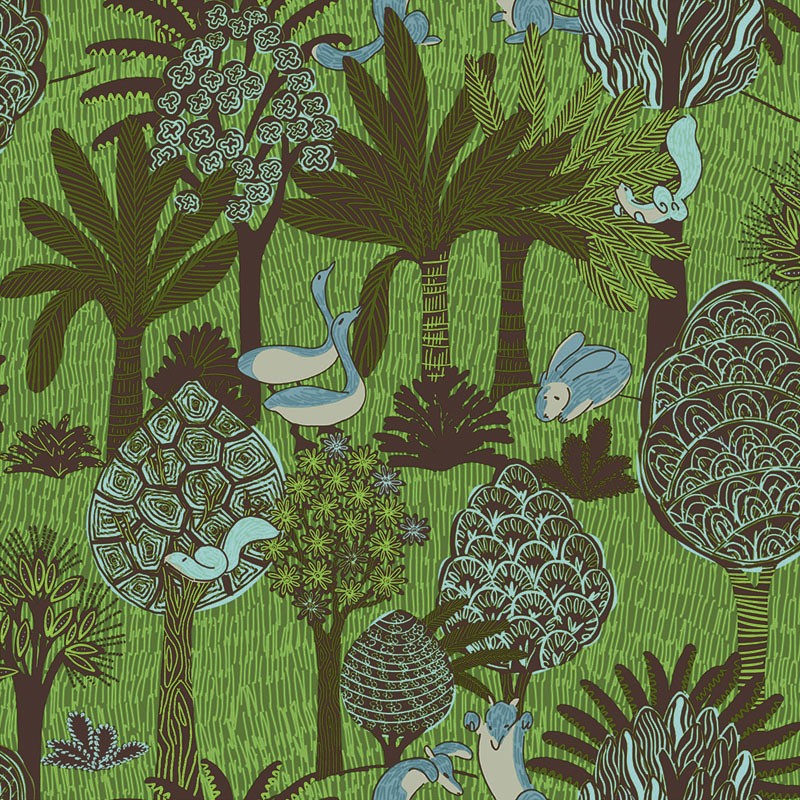 Papel Pintado Élitis Les Petites Histories Renard & co TP32403