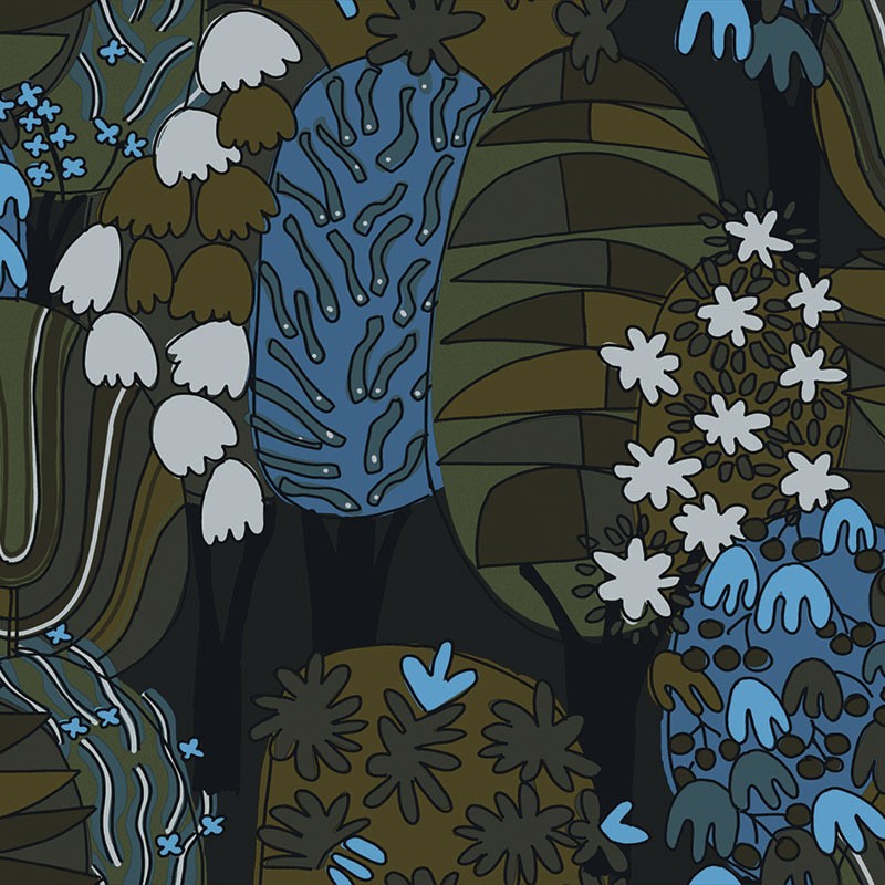 Papel Pintado Élitis Les Petites Histories Brocéliande  TP32205