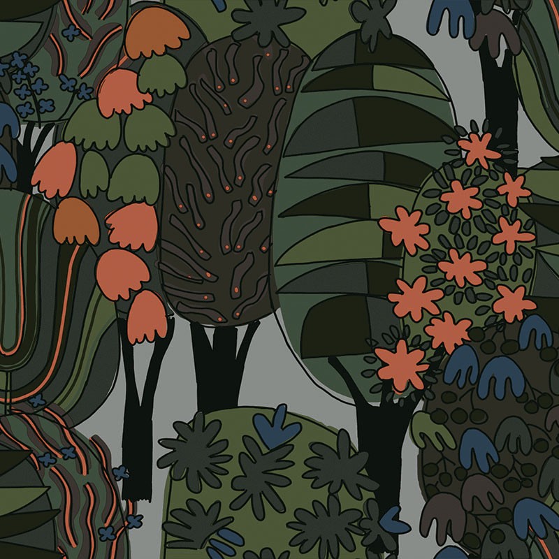 Papel Pintado Élitis Les Petites Histories Brocéliande  TP32202