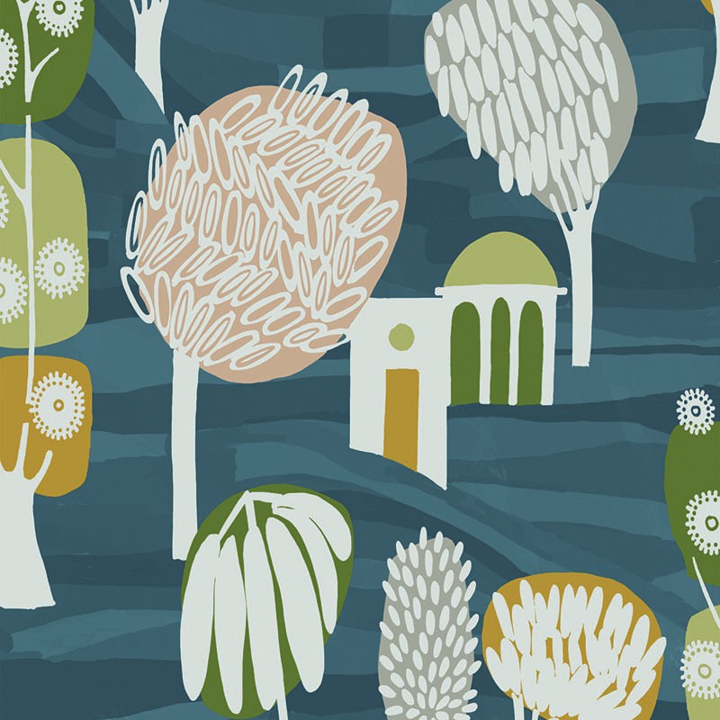 Papel Pintado Élitis Les Petites Histories Balade en toscane TP32105
