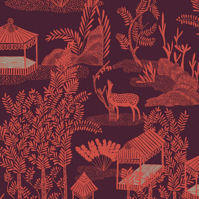 Papel Pintado Élitis Les Petites Histories Siam TP32004
