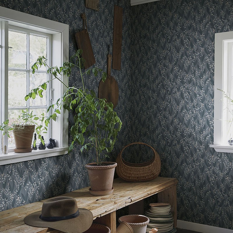 Papel Pintado Sandberg Kolonin Liljekonvalj 479-56