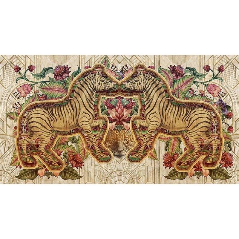 Mural Muance Cobalt 2 The Deco Brothers MU12086