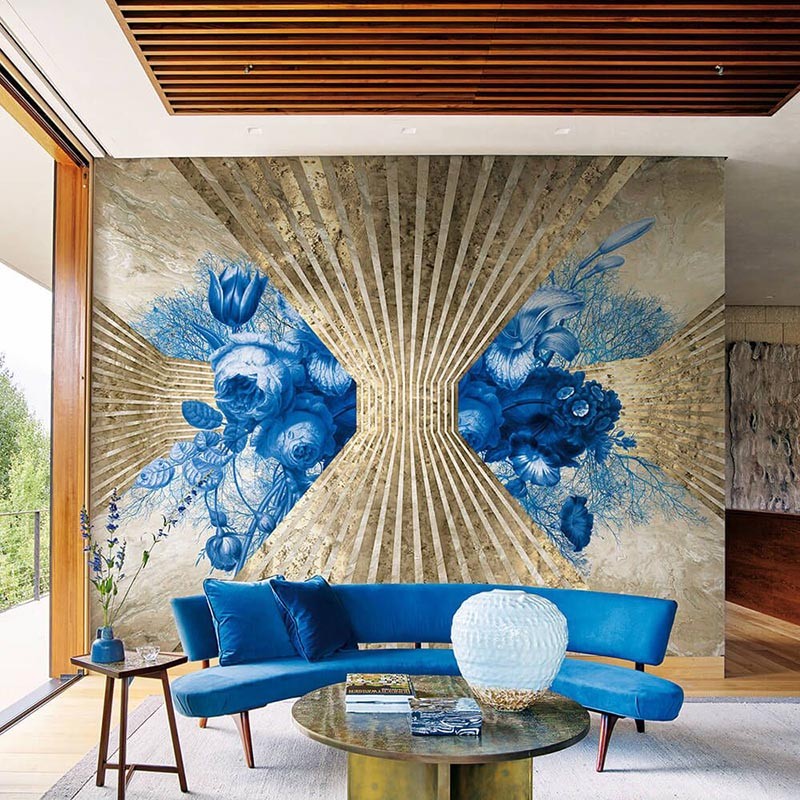 Mural Muance Cobalt 2 Royal Awakening MU12052