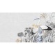 Mural Muance Collection 3 Amber Cranes in Love MU13090