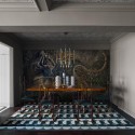Hunting Party MU13067 Mural Muance Amber