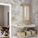 Patina Gold MU13037 Mural Muance Amber