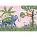 Jungle Friends 9700152 Mural Random Kids Coordonné