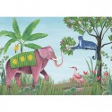 Jungle Friends 9700151 Mural Random Kids Coordonné