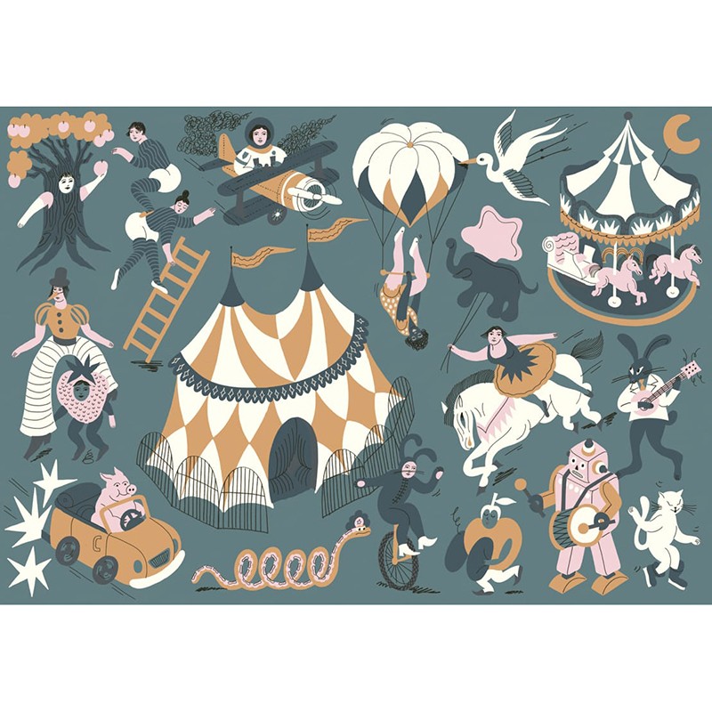 Mural Decorativo Coordonné Random Kids Magic Circus 9700113