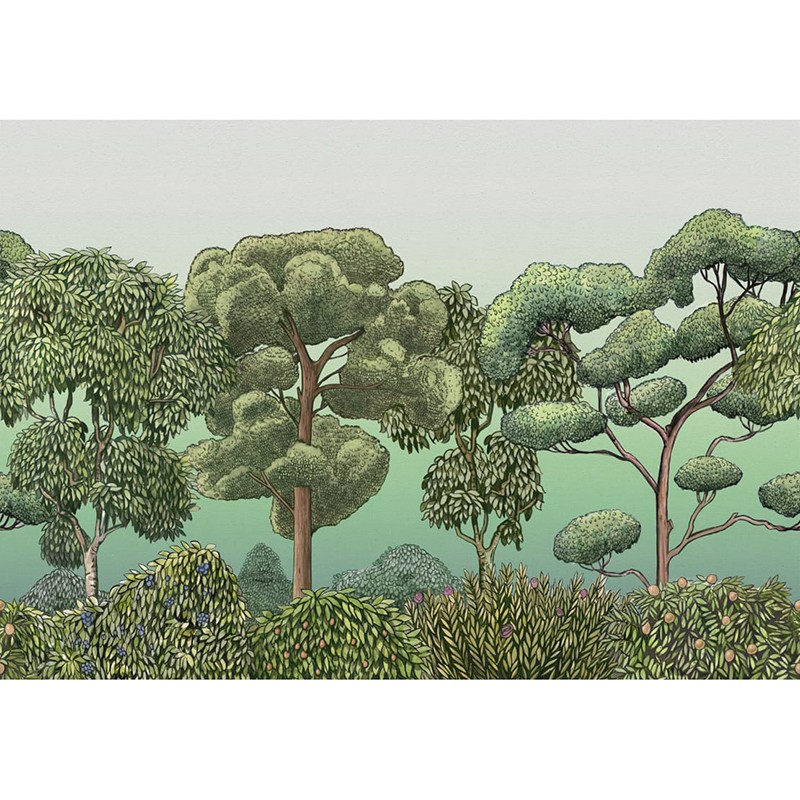 Mural Decorativo Coordonné Random Kids Green Forest 9700092