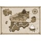 Mural Decorativo Coordonné Random Kids Treasure Map 9700072