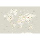 Mural Decorativo Coordonné Random Kids Animal Map 9700052