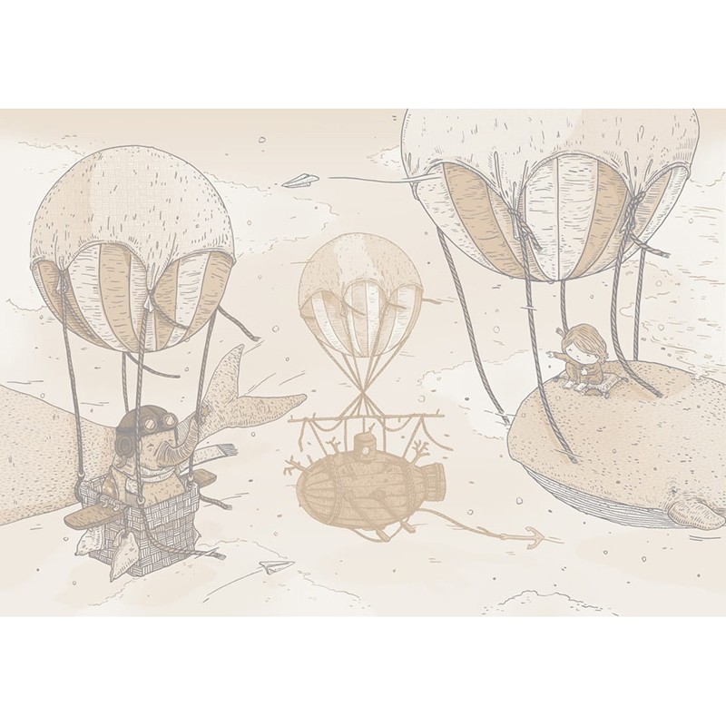 Mural Decorativo Coordonné Random Kids Balloon Rides 9700032