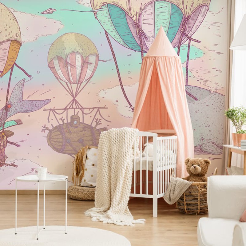 Mural Decorativo Coordonné Random Kids Balloon Rides 9700030