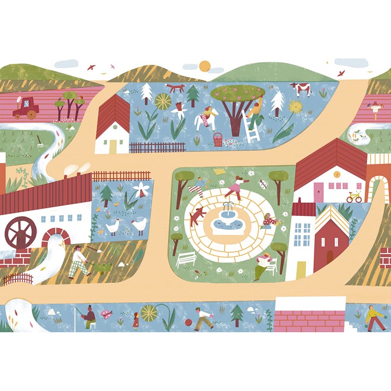 Mural Decorativo Coordonné Random Kids Country Joy 9700004