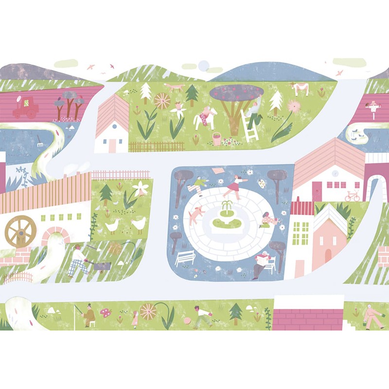 Mural Decorativo Coordonné Random Kids Country Joy 9700002
