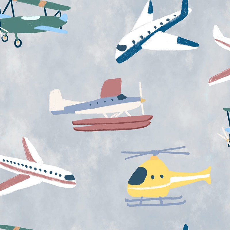 Papel Pintado Coordonné Random Kids Draft Planes 9700172