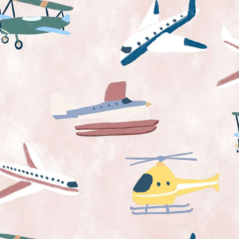 Papel Pintado Coordonné Random Kids Draft Planes 9700171