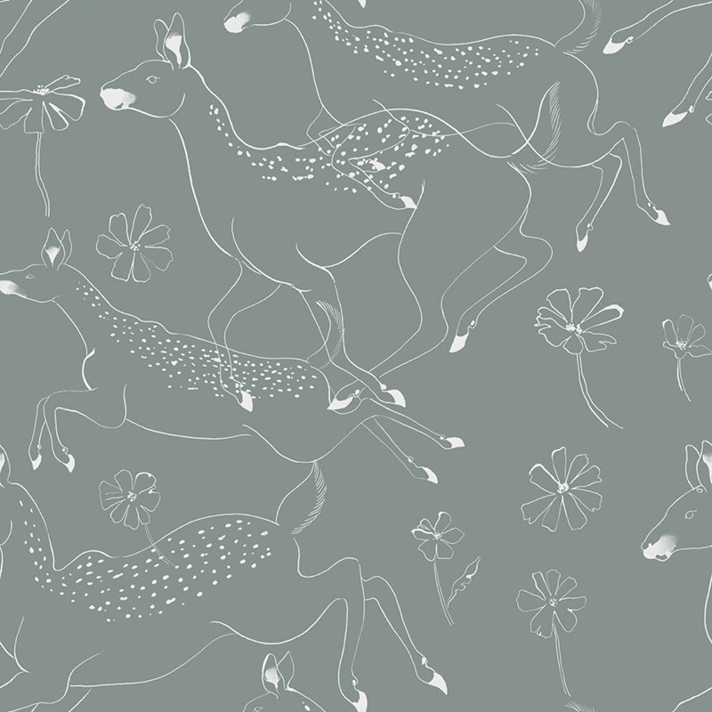 Papel Pintado Coordonné Random Kids Jumping Bambis 9700163