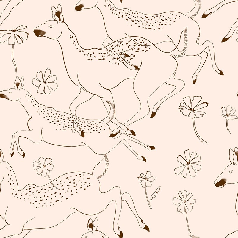 Papel Pintado Coordonné Random Kids Jumping Bambis 9700161