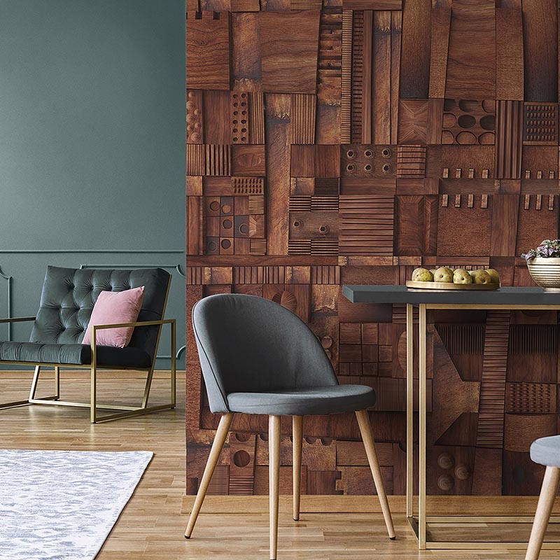 Mural Decorativo Tres Tintas Dankie Taracea M3912-1