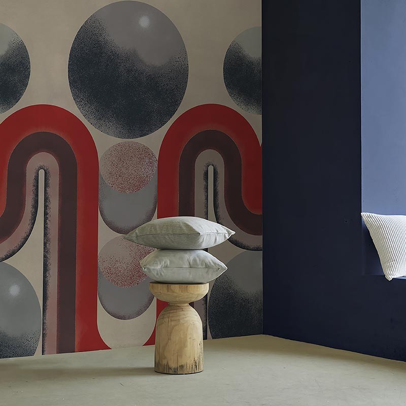 Mural Decorativo Tres Tintas Dankie Redvolution M3909-1