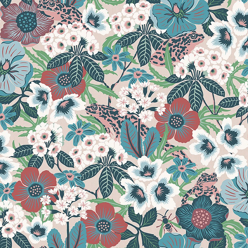Papel Pintado Boras Tapeter Swedish Designers Kvackstepp 2087