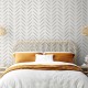 Papel pintado Holden Imaginarium II Chevron Brush Marks 13041