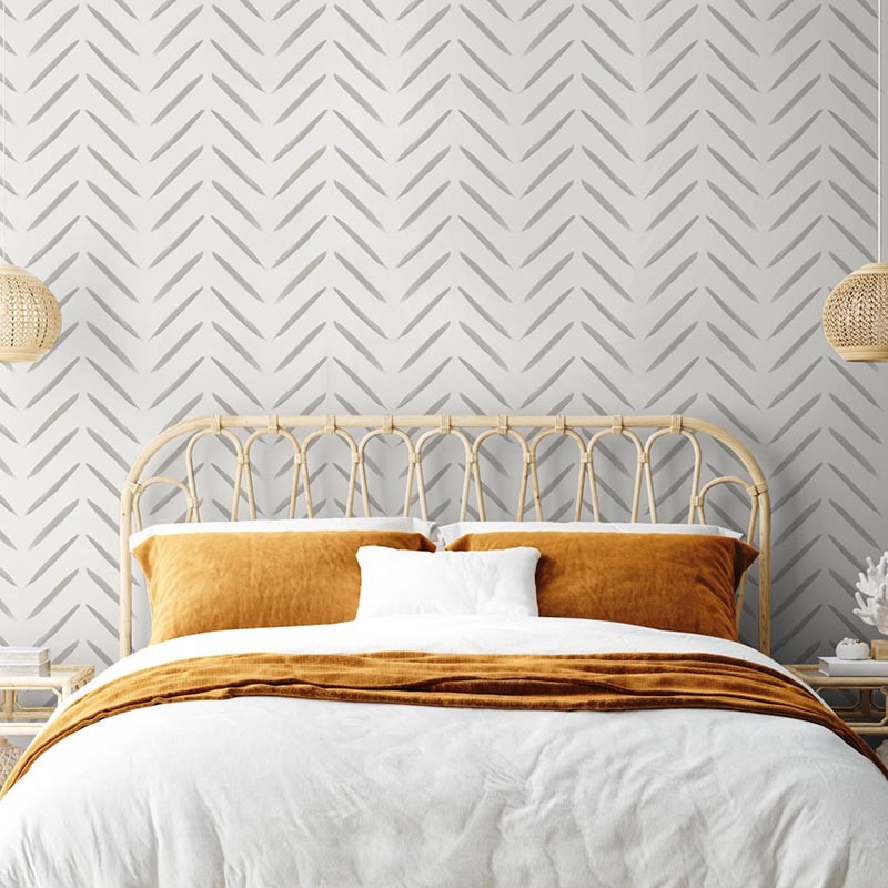 Papel pintado Holden Imaginarium II Chevron Brush Marks 13041