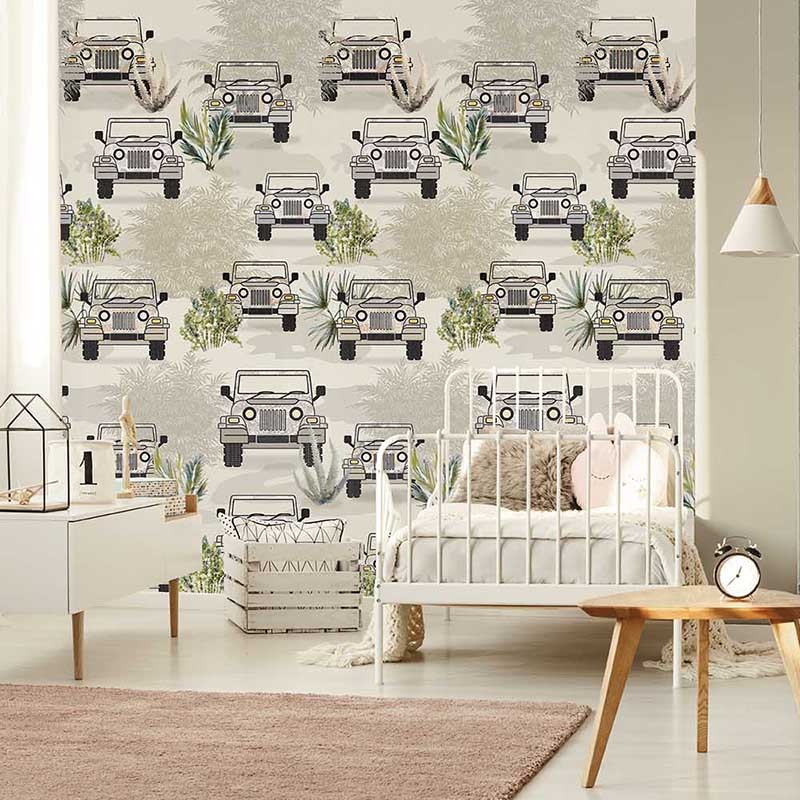 Mural infantil Iberostil Sofie & Junar Bush Drive INK7655