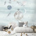 Sofie & Junar INK7631 Too the Moooon Mural Infantil