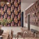 Papel pintado One Sixty Hollyhocks de Sanderson 217032