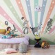 Mural Decorativo Rebel Walls Dreamland Circus Rainbow R18172