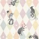Papel Rebel Walls Dreamland Circus Corner Pastel R18042
