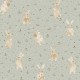 Papel Rebel Walls Dreamland Bunny Field Mint R18082