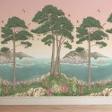 Lamorran Coastline W7680-01 Osborne & Little Mural