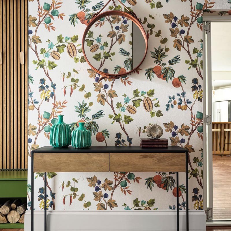 Papel pintado Osborne & Little Orchard Sienna W7686-01