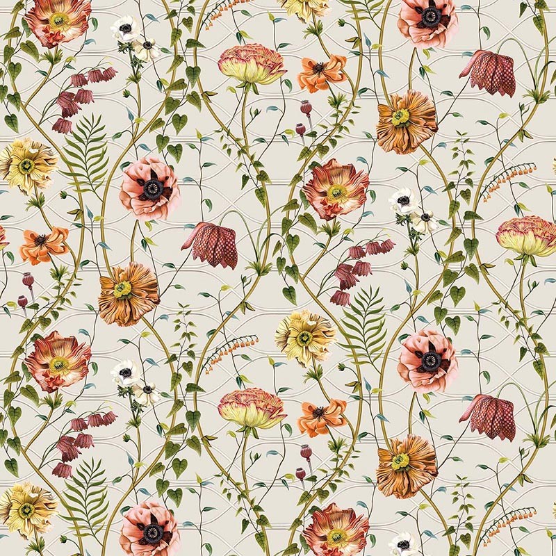 Papel pintado Osborne & Little Lamorran Trail Amber W7684-03