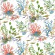 Papel pintado Osborne & Little Lamorran Coralline Coral W7682-01