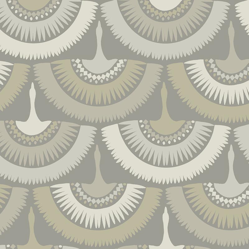 Papel pintado York del Catálogo Boho Luxe Feather & Fringe BO6645
