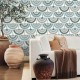 Papel pintado York del Catálogo Boho Luxe Feather & Fringe BO6644