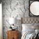 Papel pintado York del Catálogo Boho Luxe Peacock Block Print BO6633