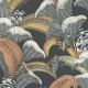 Papel pintado Cole & Son Ardmore Jabula Hoopoe Leaves 119-1005