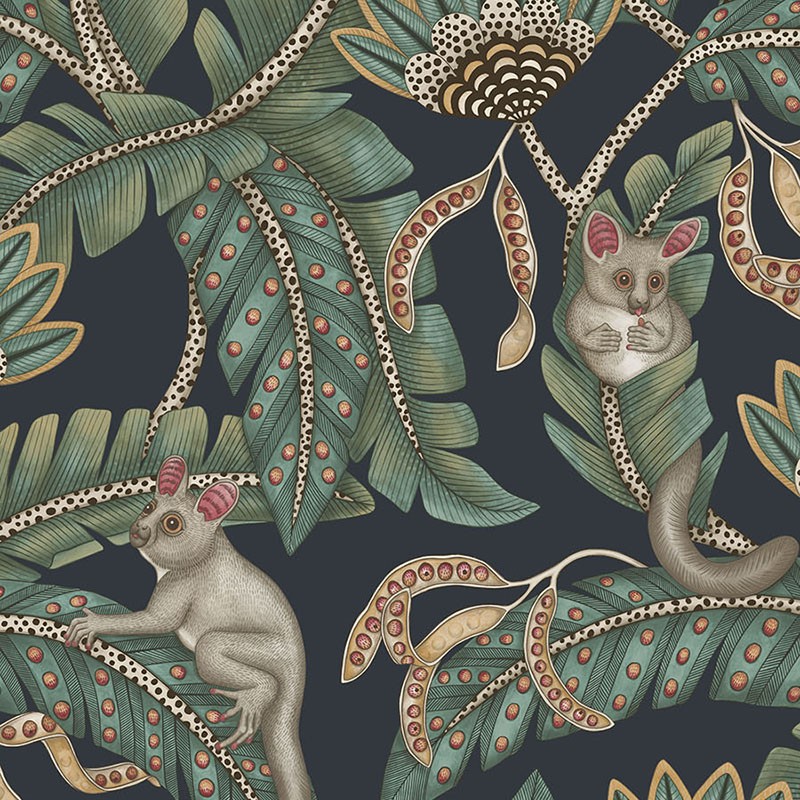 Papel pintado Cole & Son Ardmore Jabula Bush Baby 119-7034