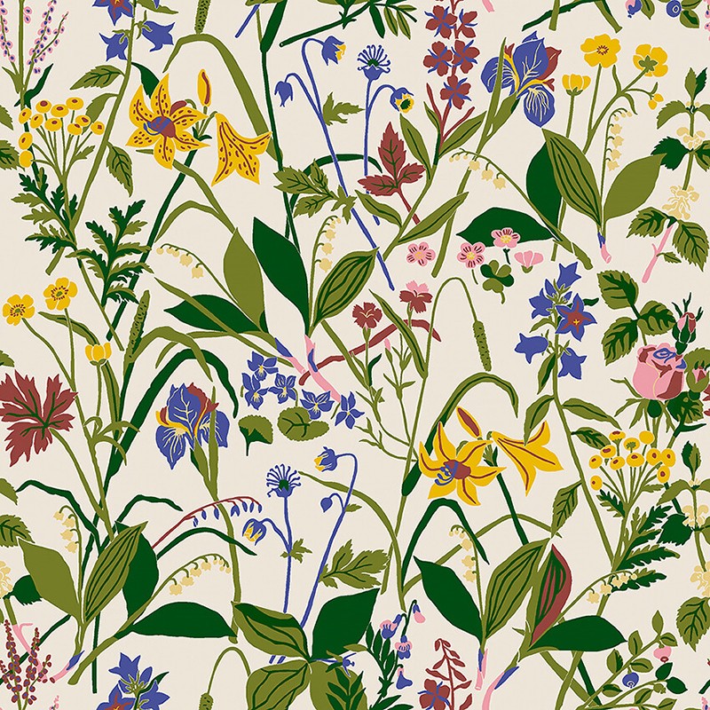 Papel Boras Tapeter Scandinavian Designers III Ros och Lilja 1962