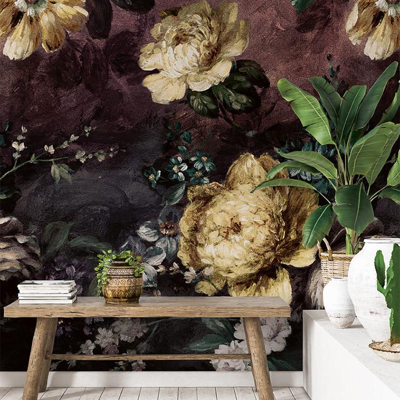 Mural pdwall Nature Wallpaper Flower 01A52001