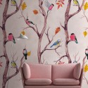 Nature Árboles y Pájaros 01382301 Mural pdwall