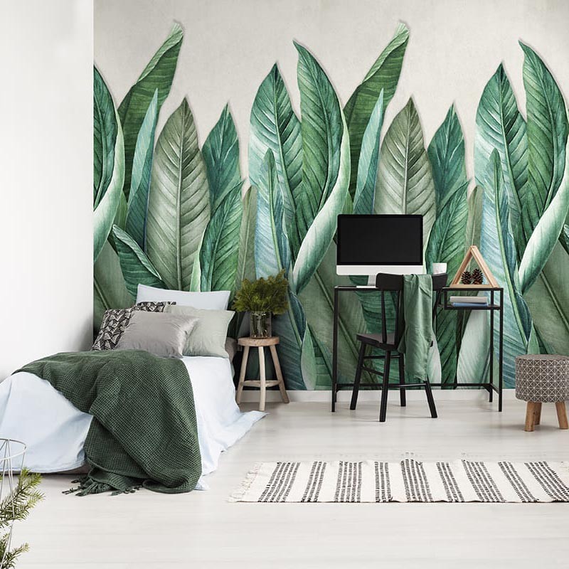 Mural pdwall Nature Wallpaper Hojas Banano 01A39501